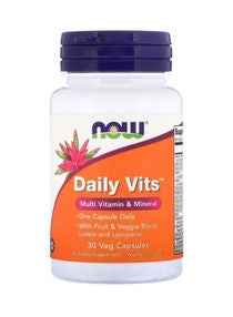 Daily Vits Multi Vitamin And Mineral Dietary Supplement - 30 Capsules 