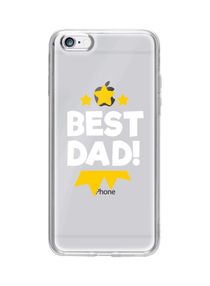 Classic Clear Best Dad Medal Printed Case Cover For Apple iPhone 6s/6 Clear/White/Yellow 