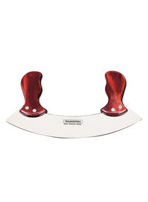 Polywood Mincing Knife Red/Silver 