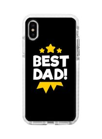 Impact Pro Series Best Dad Medal Printed Case Cover For Apple iPhone Xs/X Black/Yellow/White 