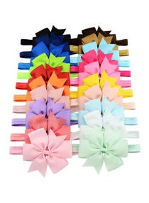 20-Piece Elastic Hair Band Multicolour 
