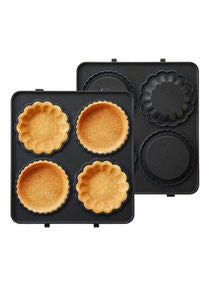 Electric Waffles Maker Iron Sandwich Maker Machine Bubble Egg Cake Oven Breakfast Waffle Machine 220V Black 15*1*15cm 