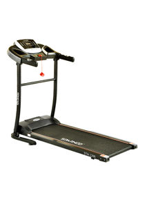 STH-1200 (3 HP Peak) Automatic Treadmill - Foldable Motorized Treadmill for Home Use - Black 143x63x106cm 