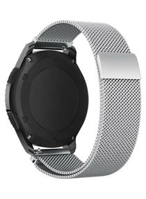 Replacement Band Mesh Milanese Loop Magnetic Wristband Silver 