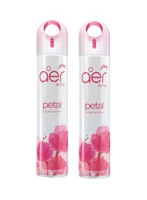 aer Air Freshener Spray Petal Crush Pink 300 ml   Pack of 2 Pink 