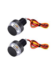 2-Piece LED Motorcycle Signal Indicators Flasher Lamp 