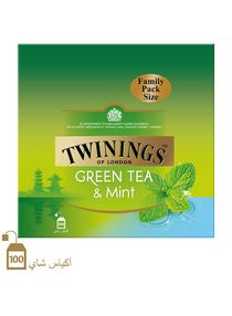 Green Tea With Mint 100 Bags 1.5grams 