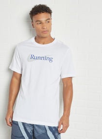 Running Short Sleeve T-Shirt White 