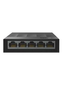 TP-Link Litewave LS1005G 5 Port Gigabit Ethernet Switch with Desktop Ethernet Splitter / Plastic Case / Unshielded Network Switch / Plug & Play / Fanless Quiet / Unmanaged Black 