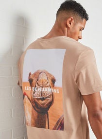 Crew Neck T-Shirt Taupe 