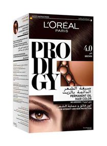 Prodigy Ammonia Free Hair Color - 4.0 120g x 60ml Brown/Sepia 