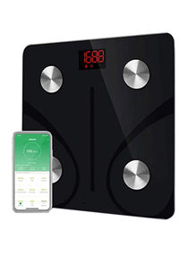 Bluetooth Body Fat Digital Bathroom Weight Scale With Smartphone App 