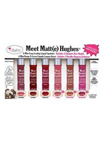 Meet Matte Hughes Mini Kit 3. Lipstick Set 6, Multicolour 