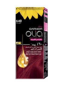 Olia No Ammonia Permanent Haircolor 6.60 Intense Red Rouge Intense 