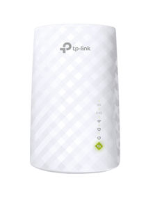 RE200 AC750 Dual Band Mesh Wi-Fi Range Extender 433 Mbps 5GHz and 300Mbps 2.4GHz Speed White 