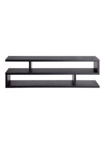 Modern TV And Coffee Table Black 110x30x45cm 
