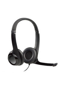 H390 Wired Headset, Stereo Headphones With Noise-Cancelling Microphone, USB, In-Line Controls, PC/Mac/Laptop 
