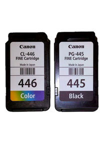 Pack of 2 Canon Pixma 445/446 Ink Cartridge Set Black & Tri Colour 