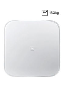 LED Display Smart Weighing Scale White 300x300millimeter 