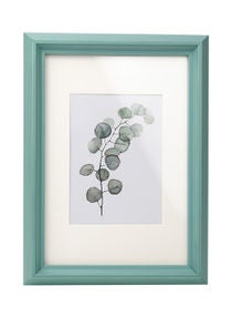 Wall Frames With Outer Frame Teal Outer frame size--L26xH35 cm Photo size--5x7 inch 