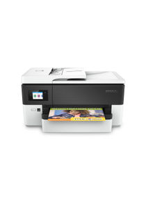 OfficeJet Pro Wide Format 7720 All-in-One Printer Wireless, Print, Scan, Copy, Fax - White [Y0S18A] Black/White 