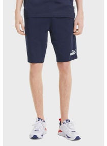 Essential Logo Detail Mid-Rise Shorts Navy 