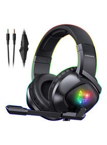 K19 Gaming Wired Headset With Microphone For PS4/PS5/XOne/XSeries/NSwitch/PC 