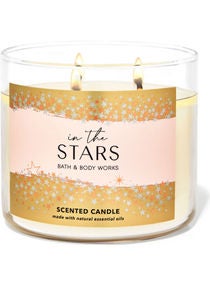 In the Stars 3-Wick Candle White 411grams 