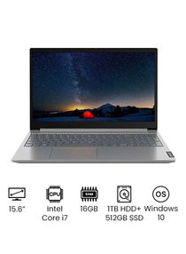 Thinkbook 15 G2 Professional Laptop With Full HD Display, 11th Gen Core i7-1165G7 Processor/16B RAM/1TB HDD + 512GB SSD/Intel UHD Graphics/Windows 10/International Version English Mineral Grey 