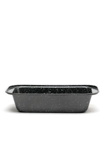 Oven Pan - Made Of Carbon Steel - Loaf 25 Cm - Baking Pan - Oven Trays - Cake Tray - Oven Pan - Granite Dark Grey 