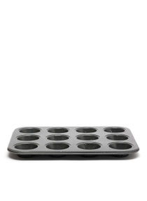 Oven Pan - Made Of Carbon Steel - Muffin Tray - Baking Pan - Oven Trays - Cake Tray - Oven Pan - Granite Dark Grey 