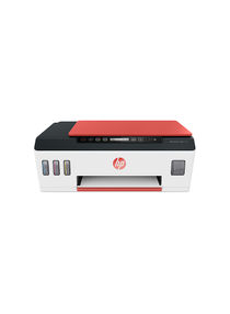 HP Smart Tank 519 Wireless, Print, Scan, Copy, All In One Printer, Print up to 18000 black or 8000 color pages - Red/White [3YW73A] White/Black/Red 