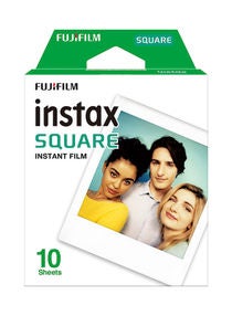 Pack Of 10 Sheet Instant Square Film White 