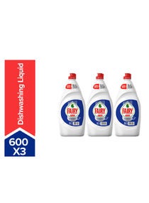 Antibacterial Dishwashing Liquid Pack Of 3 Multicolour 600ml 