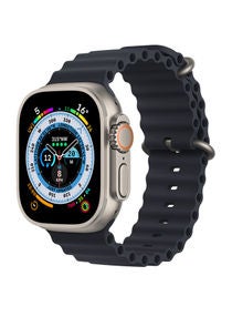 Watch Ultra GPS + Cellular, 49mm Titanium Case With Ocean Band Midnight 