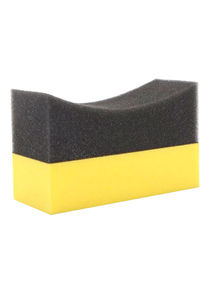 Auto Car Wheel Tire Waxing Polishing Compound Cleaning Pad Brush 