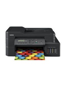 Wireless All In One Ink Tank Printer, DCP-T720DW, Automatic 2 Sided Features, Mobile & Cloud Print And Scan, High Yield Ink Bottles Black 
