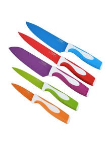 5-Piece Knives Set Multicolour 