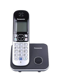 KX-TG6811UEB Cordless Table Top Telephone Black/Silver/Grey 