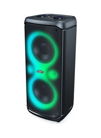 Portable Bluetooth Party speaker with wireless mic and remote control XS-N4112PB black 