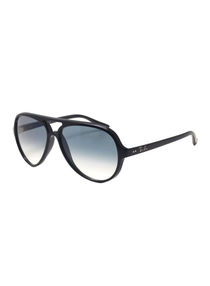 Full Rim Aviator Sunglasses - RB4125-601/3F - Lens Size: 59 mm - Black 