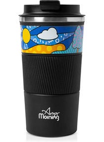 Stainless Steel BPA-Free Thermos Travel Mug Multicolour 500ml 
