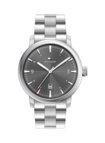Men's Stainless Steel Quartz Analog Wrist Watch With Date Display 1791752 