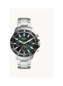 Men's Stainless Steel Chronograph Wrist Watch BQ2492 - 45 mm - Green 