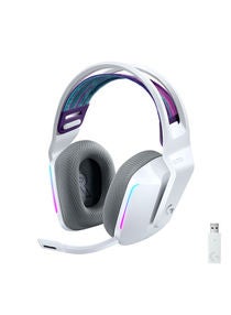 G733 Lightspeed Wireless Gaming Headset With suspension headbAnd, Lightsync RGB, Blue Voice mic technology And PRO-G Audio Drivers 