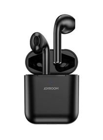 Bluetooth In-Ear Earbuds With Charging Case Black 