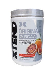 The Original 7G Bcaa Muscle Recovery  Electrolytes Italian Blood Orange 30-Serving 