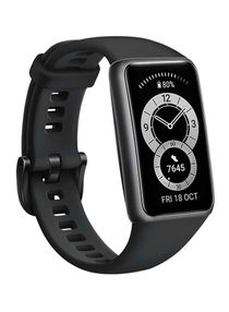 Band 6 All-Day SPO2 Monitoring Fullview Display 2 Weeks Battery Life 1.47 inch Graphite Black 