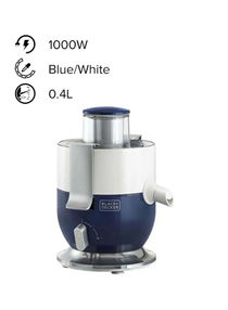 Juice Extractor with Large Feeding Chute 0.4 L 1000 W JE350-B5 Blue/White 