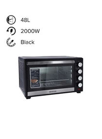 Electric Oven With Rotisserie And Convection 48 L 2000 W KNO6097 Black 